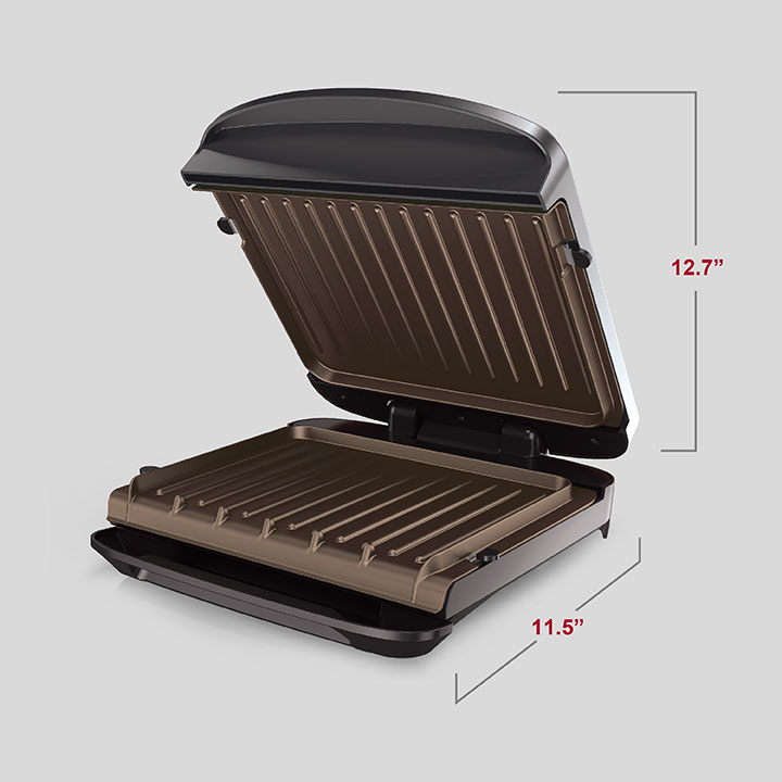Electric grills best sale with removable plates